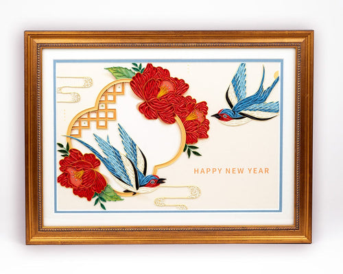 Harmony in Bloom Quilling Card