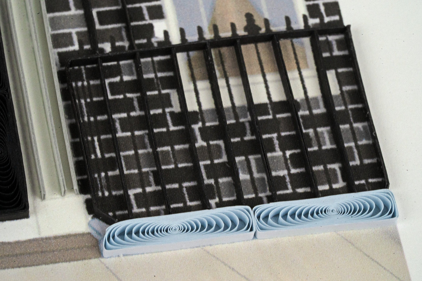 10 Downing Street Quilling Card