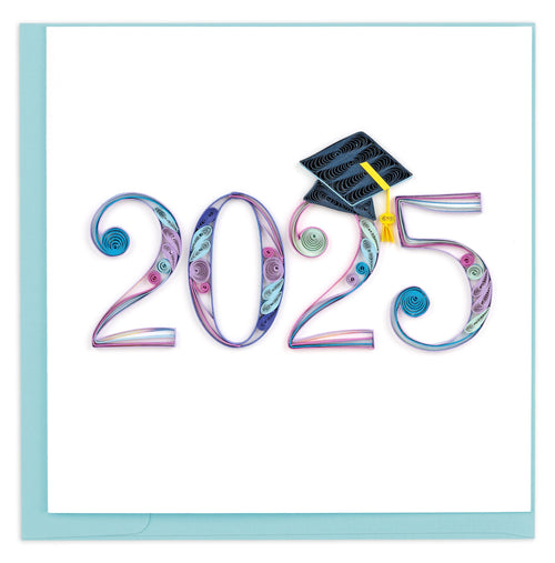 2025 Grad Quilling Card