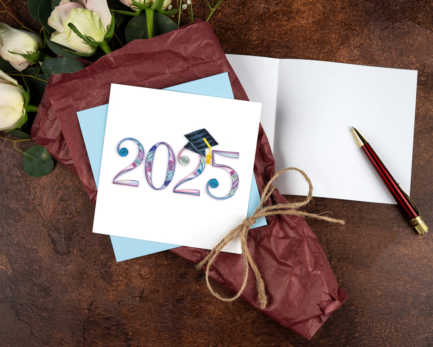 2025 Grad Quilling Card