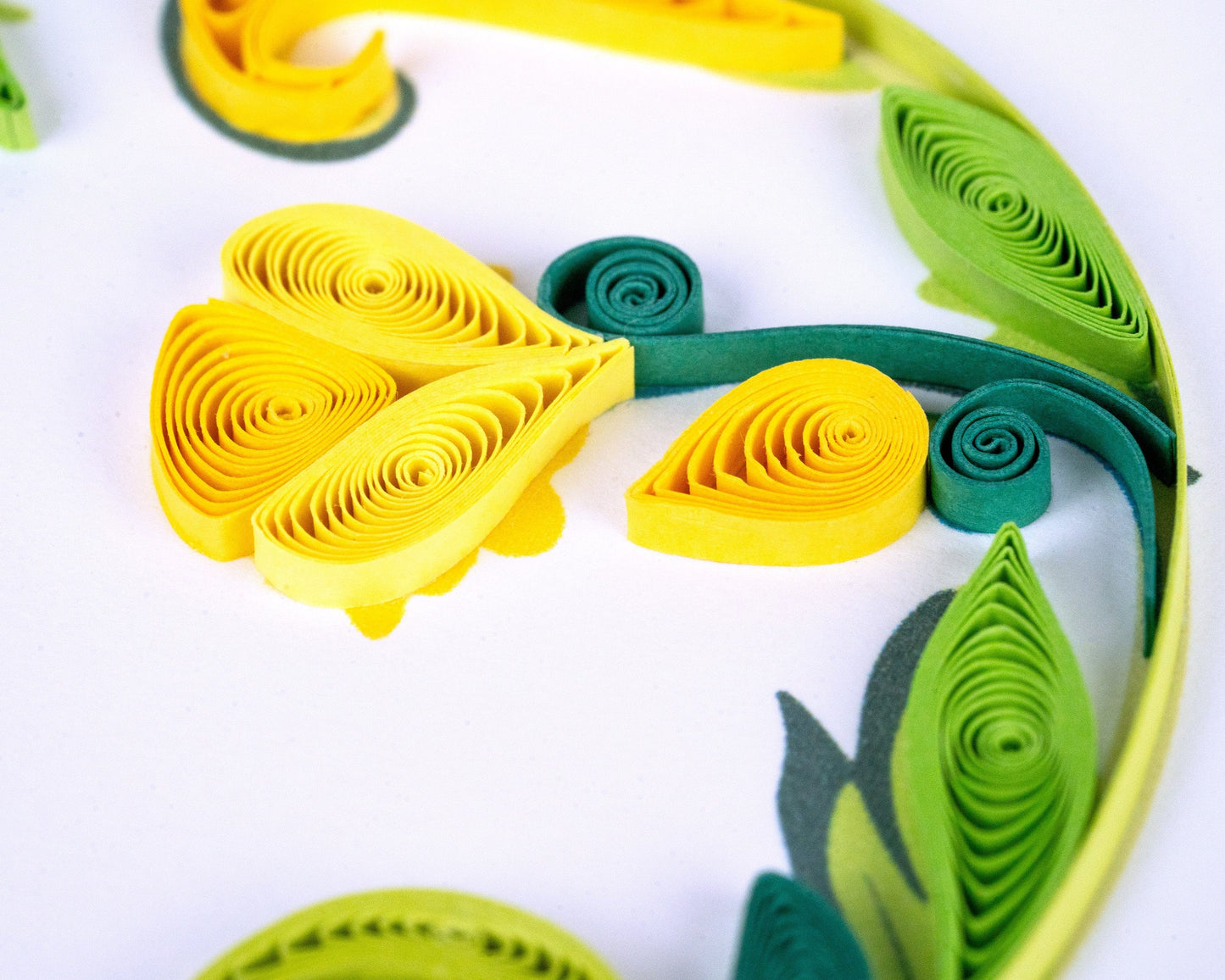 Quilled 50th Wedding Anniversary Card 7143253770319