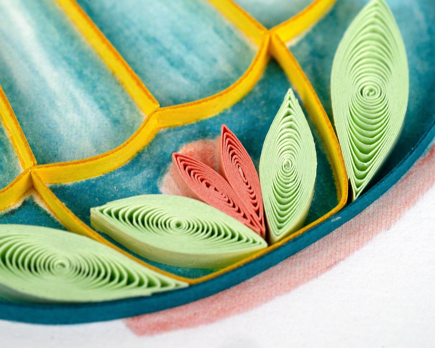 Afternoon Tea Quilling Card
