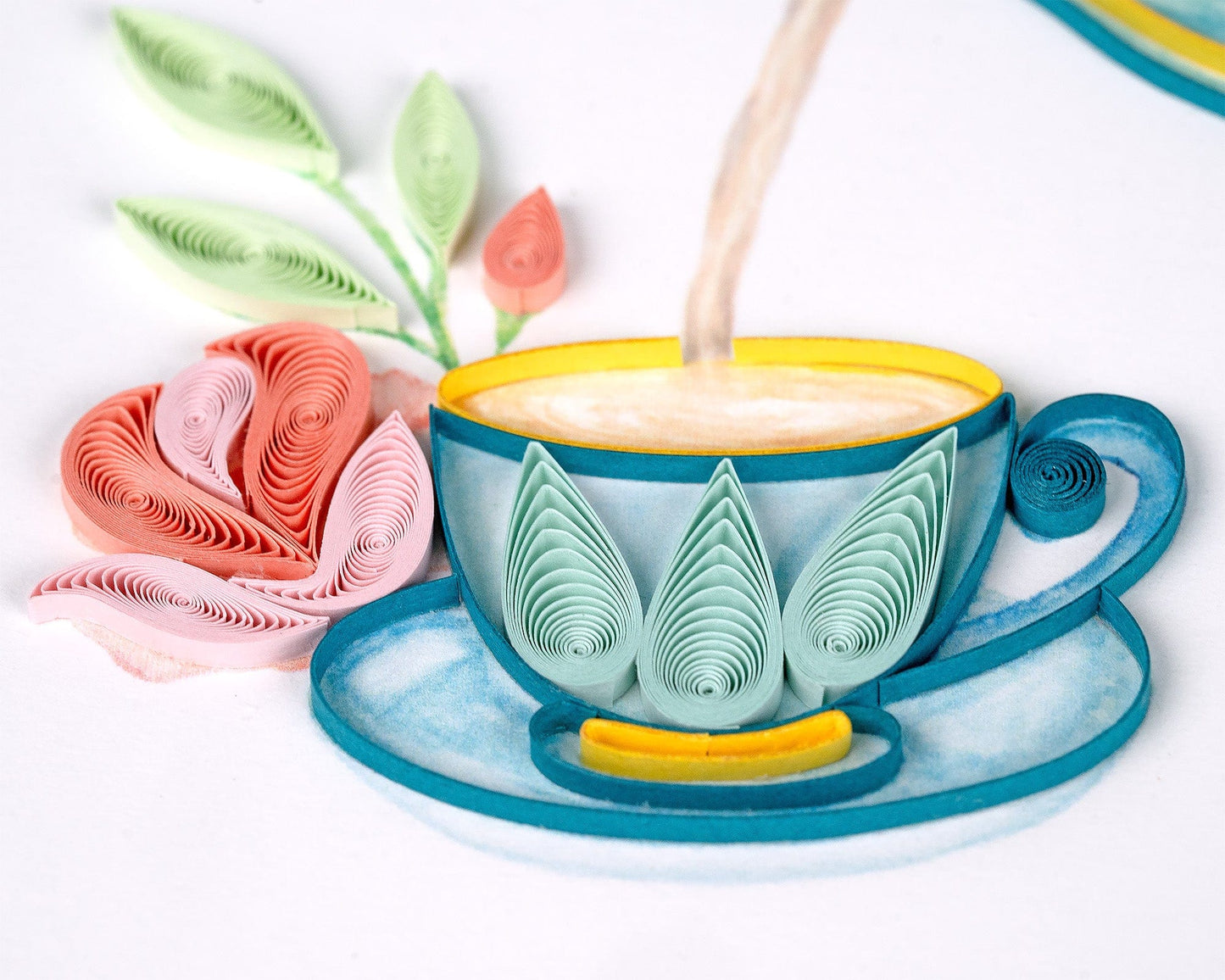 Afternoon Tea Quilling Card