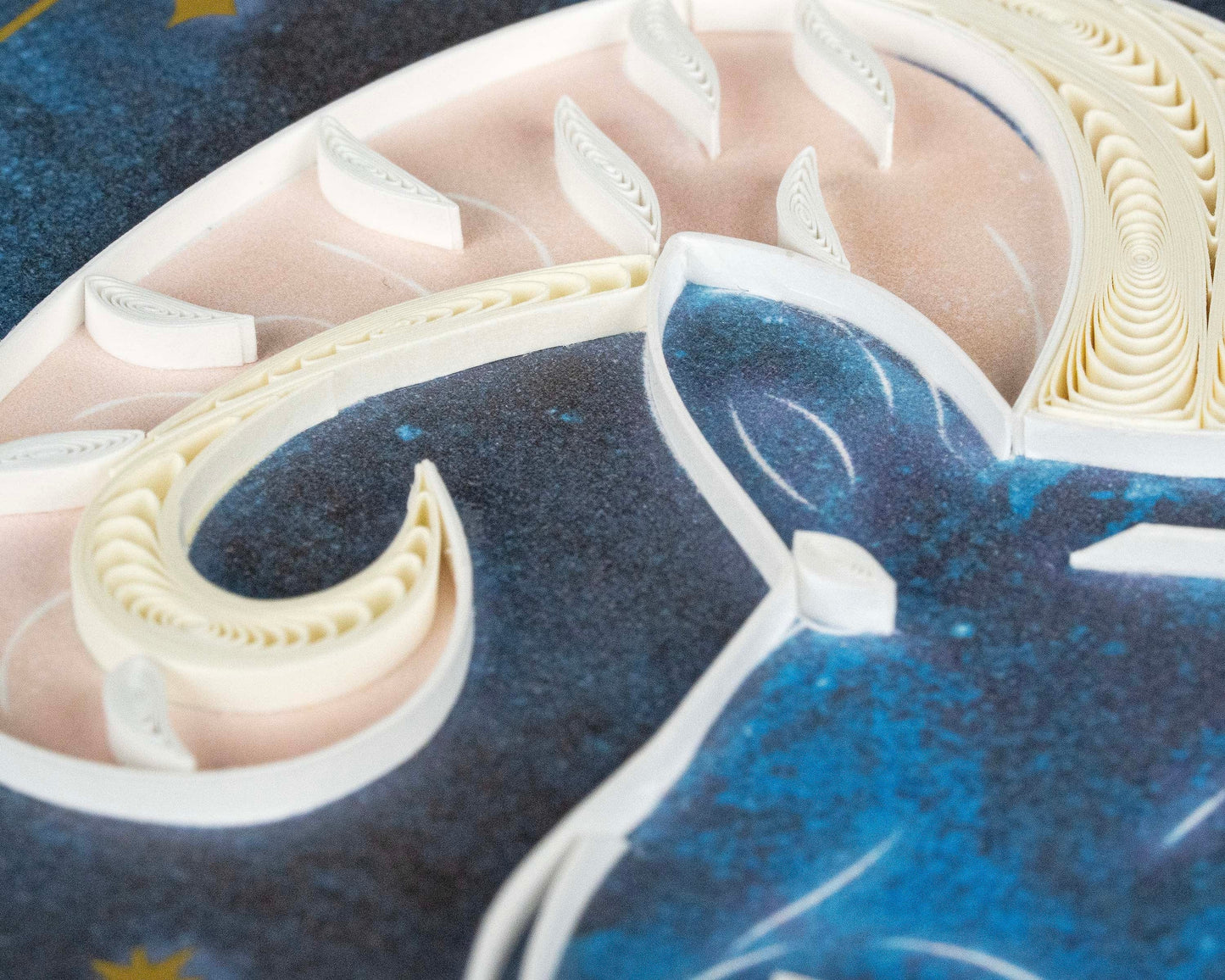 Aries Quilling Card