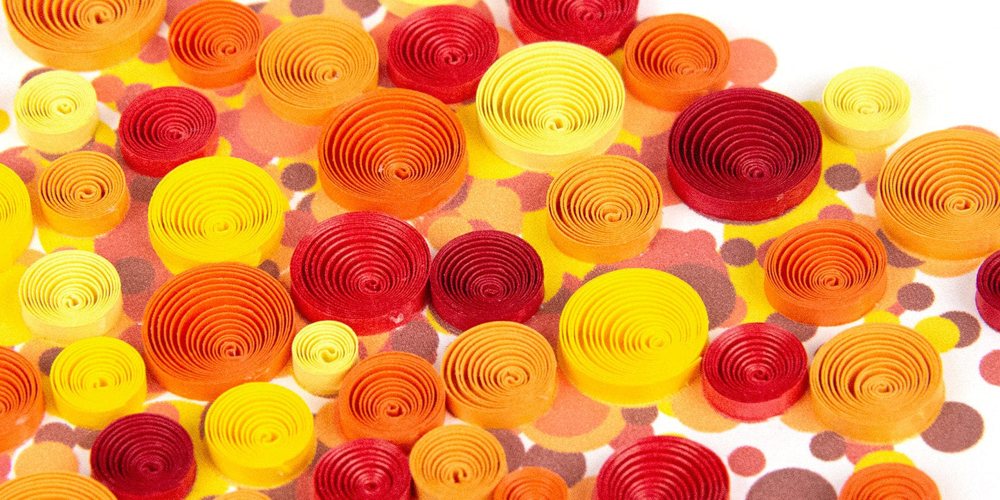 Autumn Tree Quilling Card