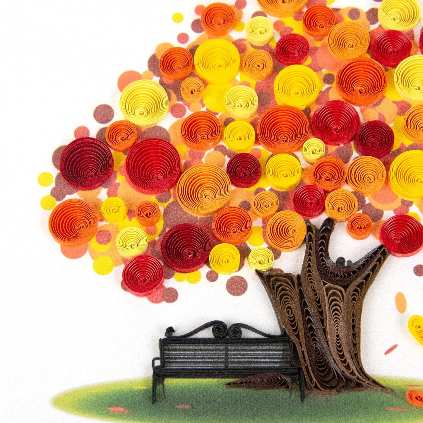 Autumn Tree Quilling Card