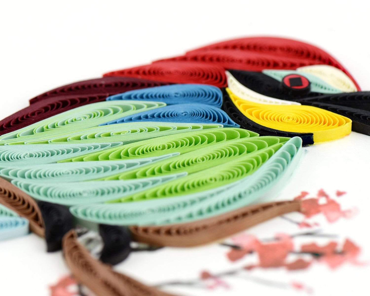 Bee-eater Quilling Card