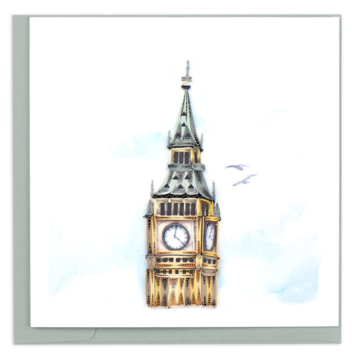 Big Ben Quilling Card