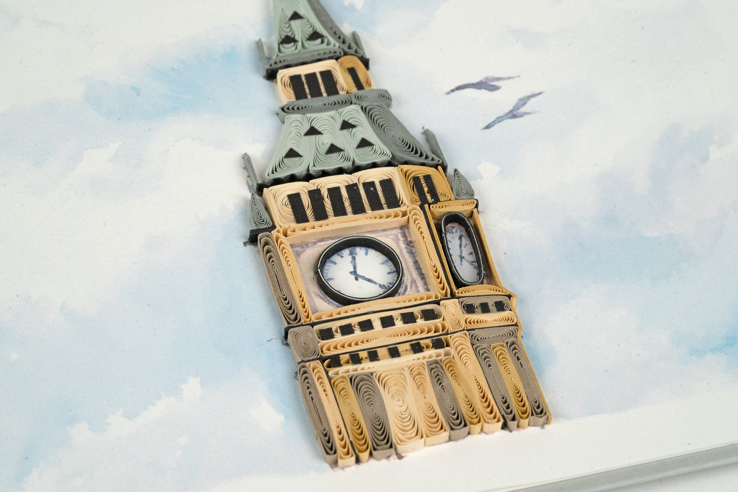 Big Ben Quilling Card