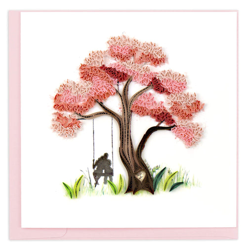 Blossoming Love Quilling Card