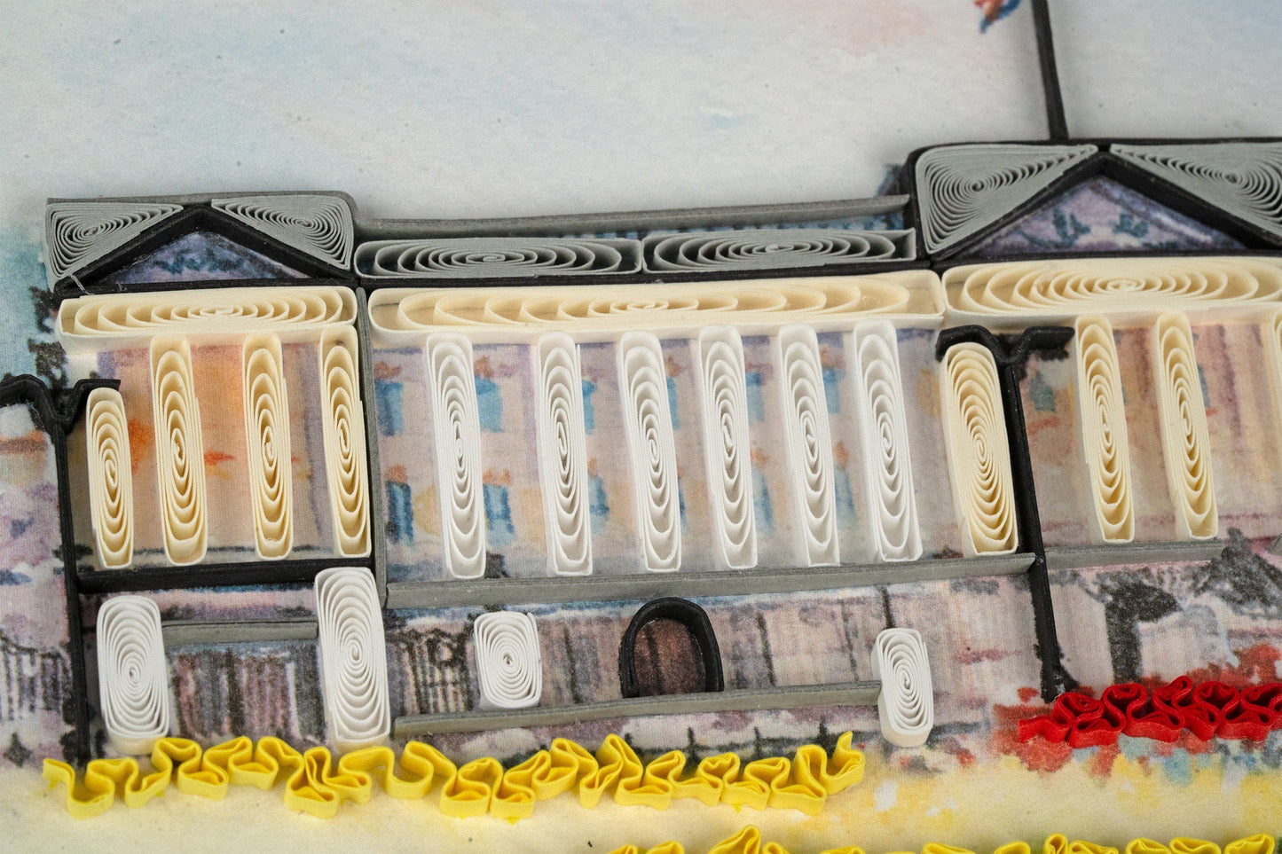 Buckingham Palace Quilling Card