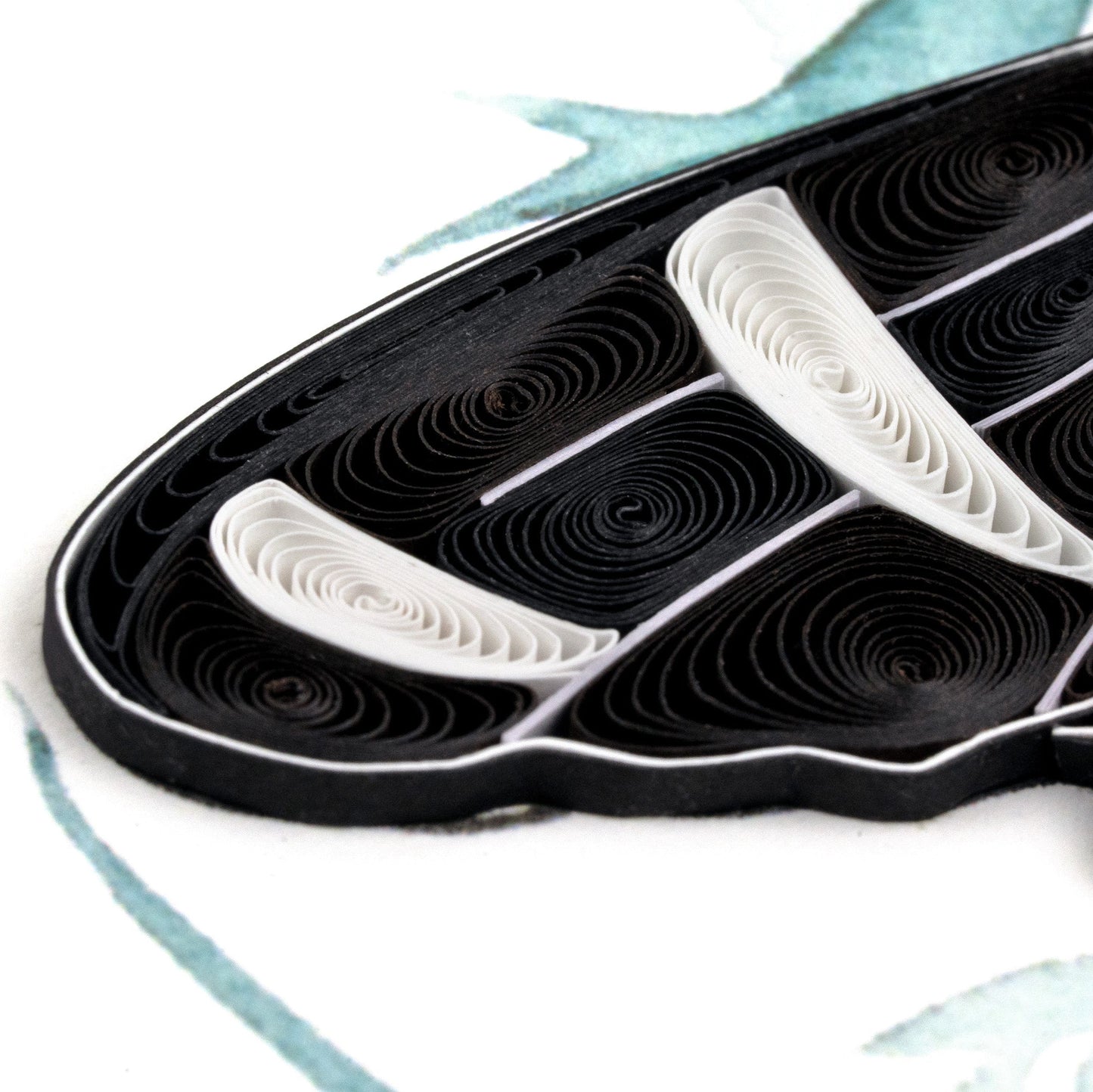 Butterfly on Bamboo Quilling Card