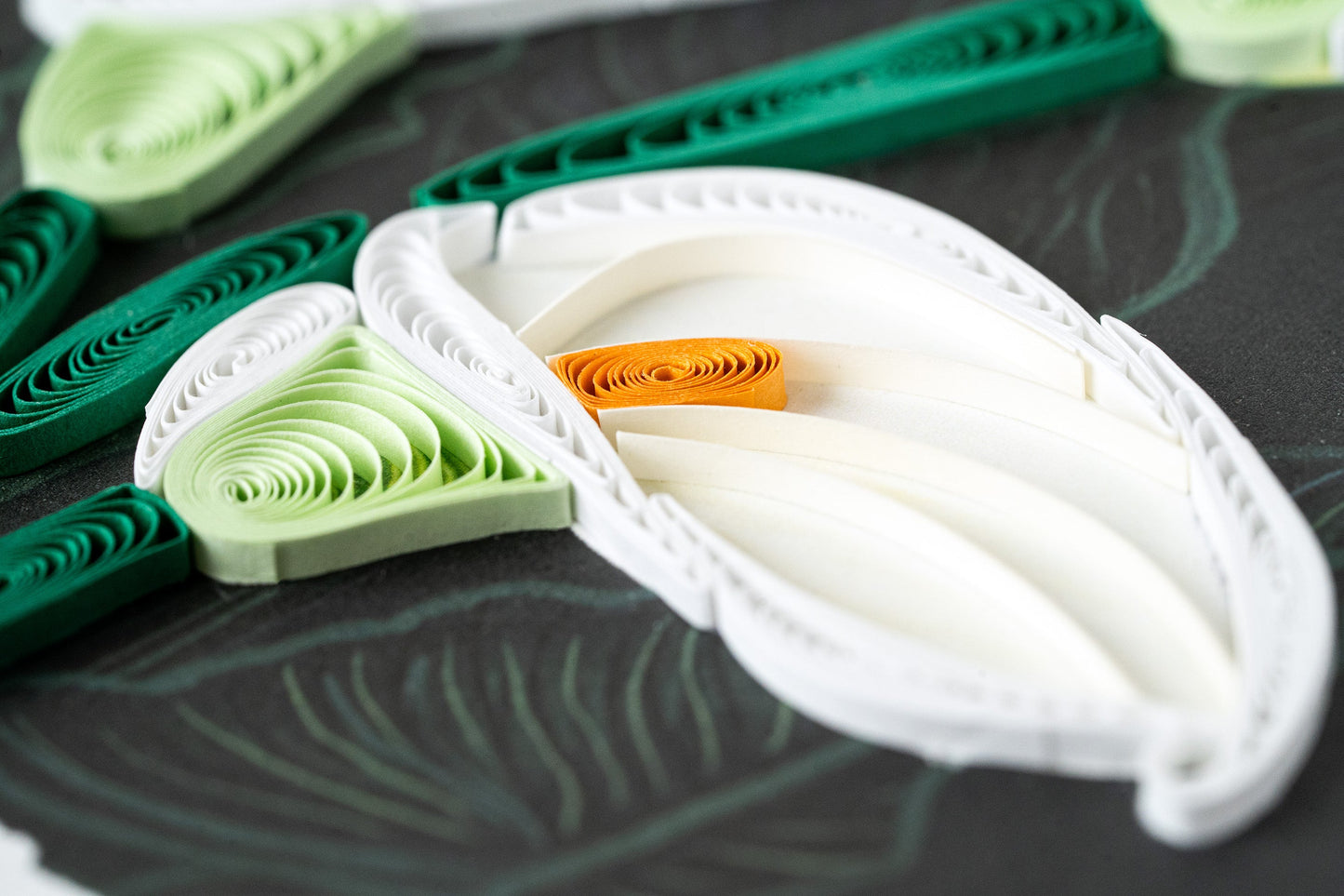 Calla Lily Quilling Card