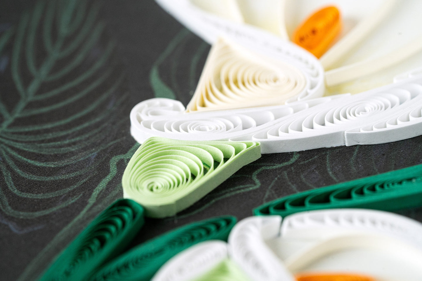 Calla Lily Quilling Card