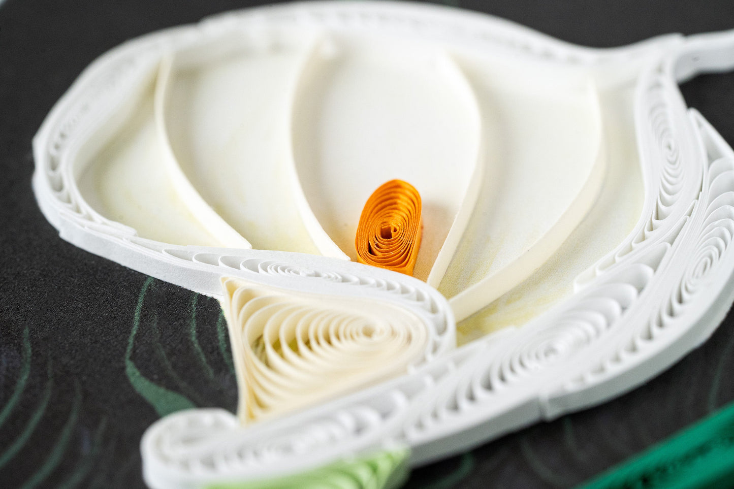 Calla Lily Quilling Card