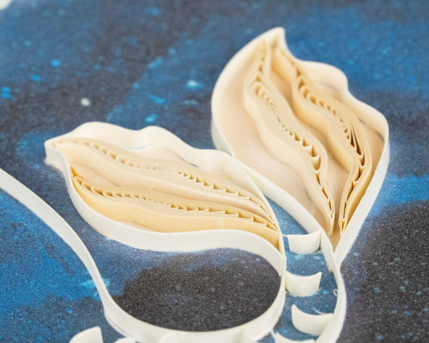 Capricorn Quilling Card