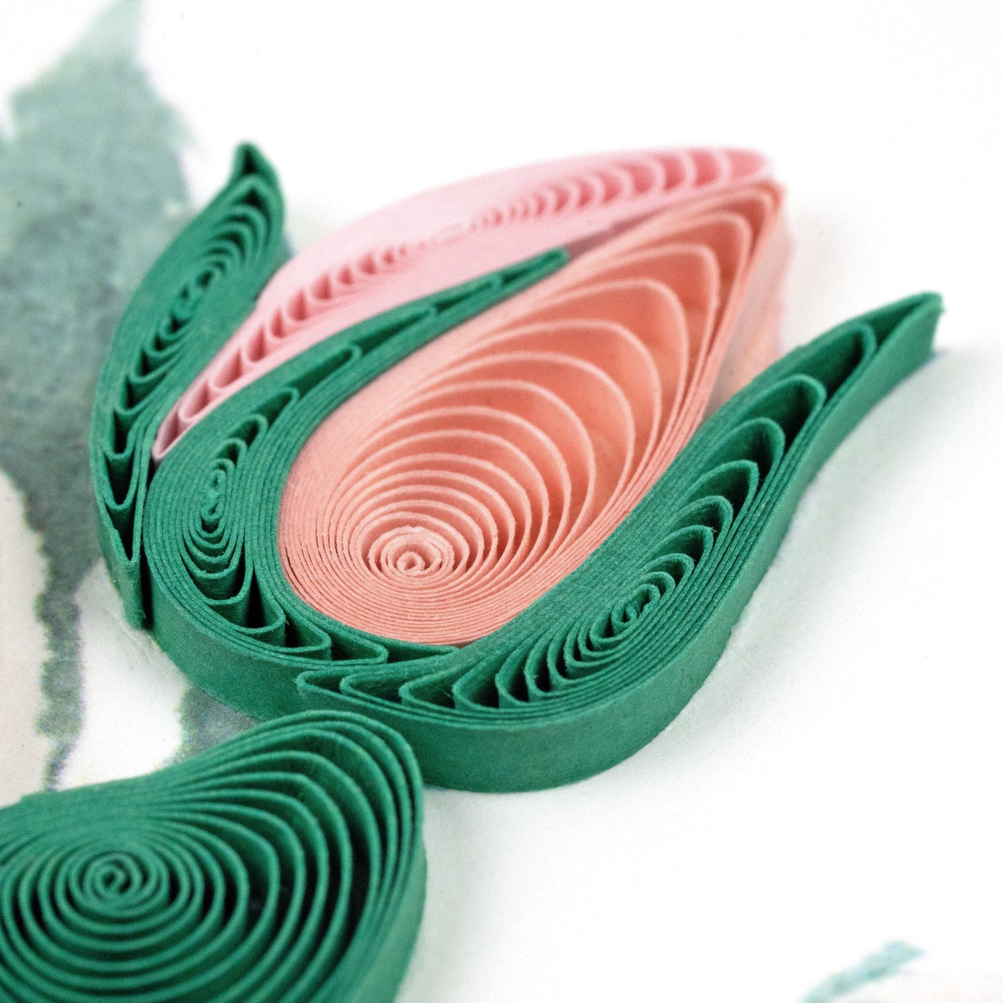Carrier Pigeon Love Letter Quilling Card