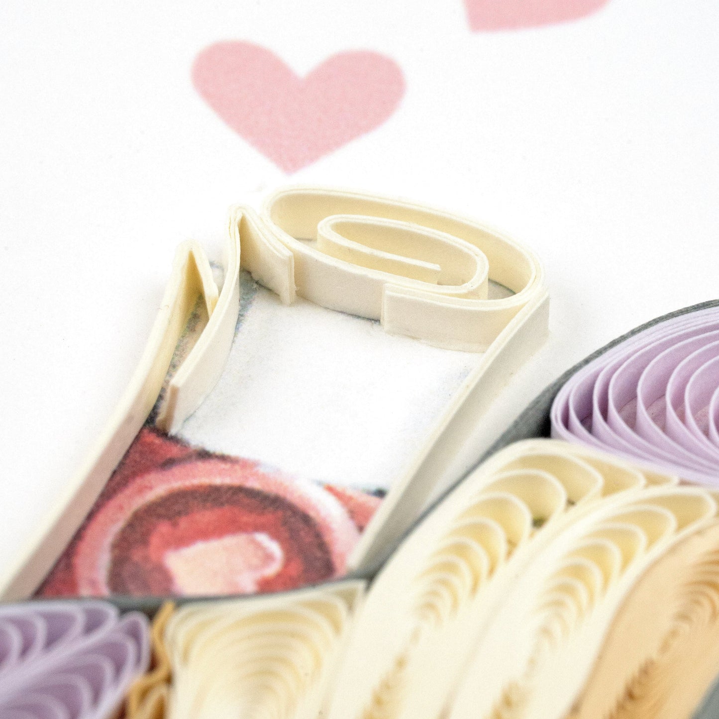 Carrier Pigeon Love Letter Quilling Card