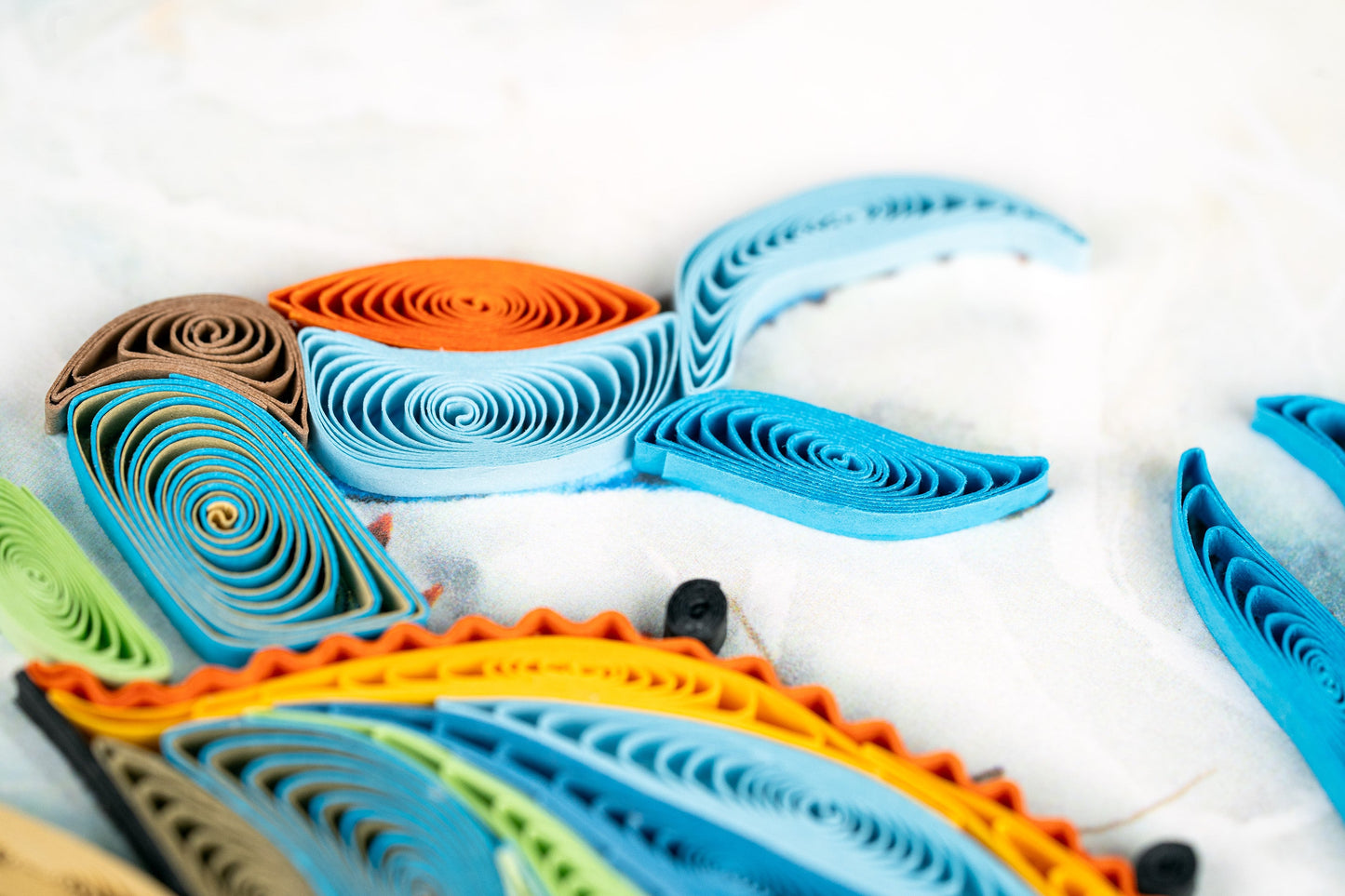 Chesapeake Blue Crab Quilling Card