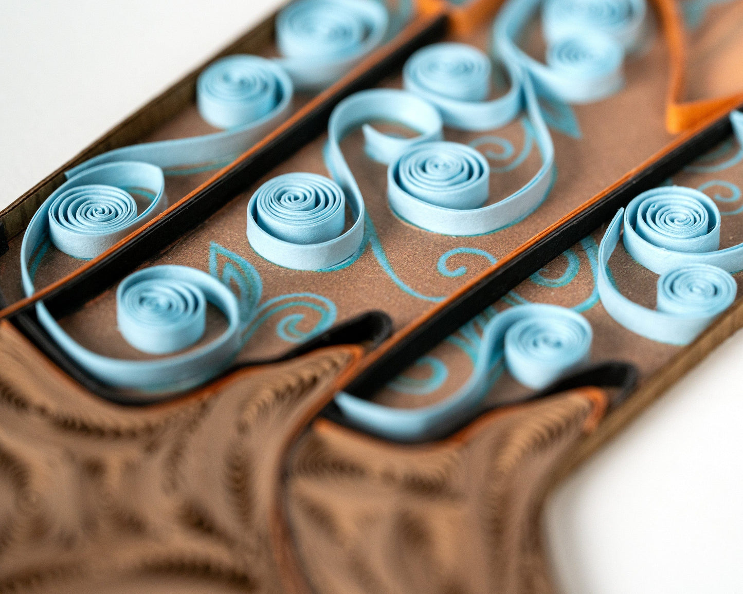 Cowboy Boots Quilling Card