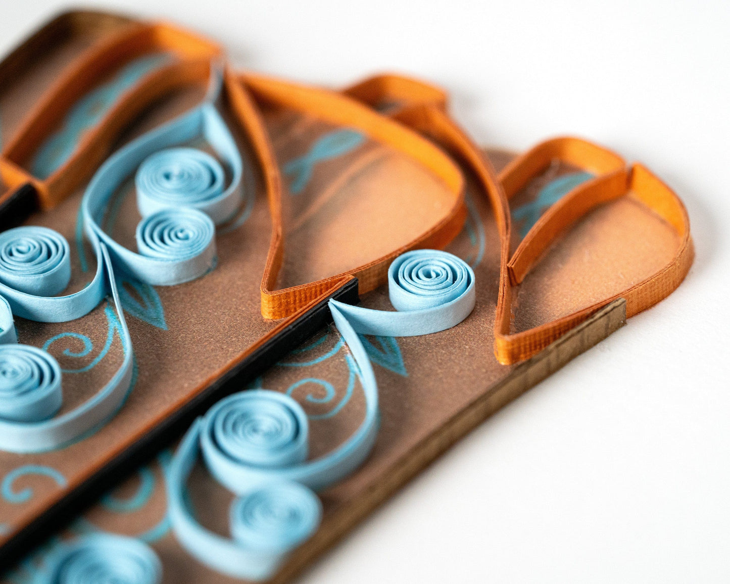 Cowboy Boots Quilling Card