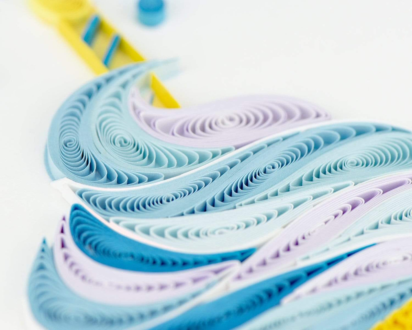 Quilled Cupcake & Candle Birthday Card 4808657076303