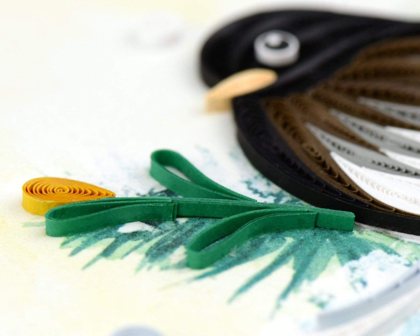 Dark-eyed Junco Quilling Card