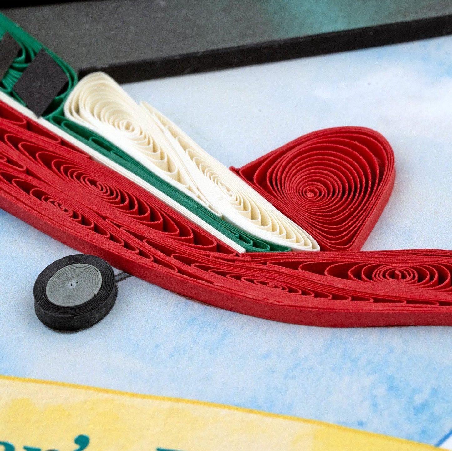 Father's Day Vintage Airplane Quilling Card