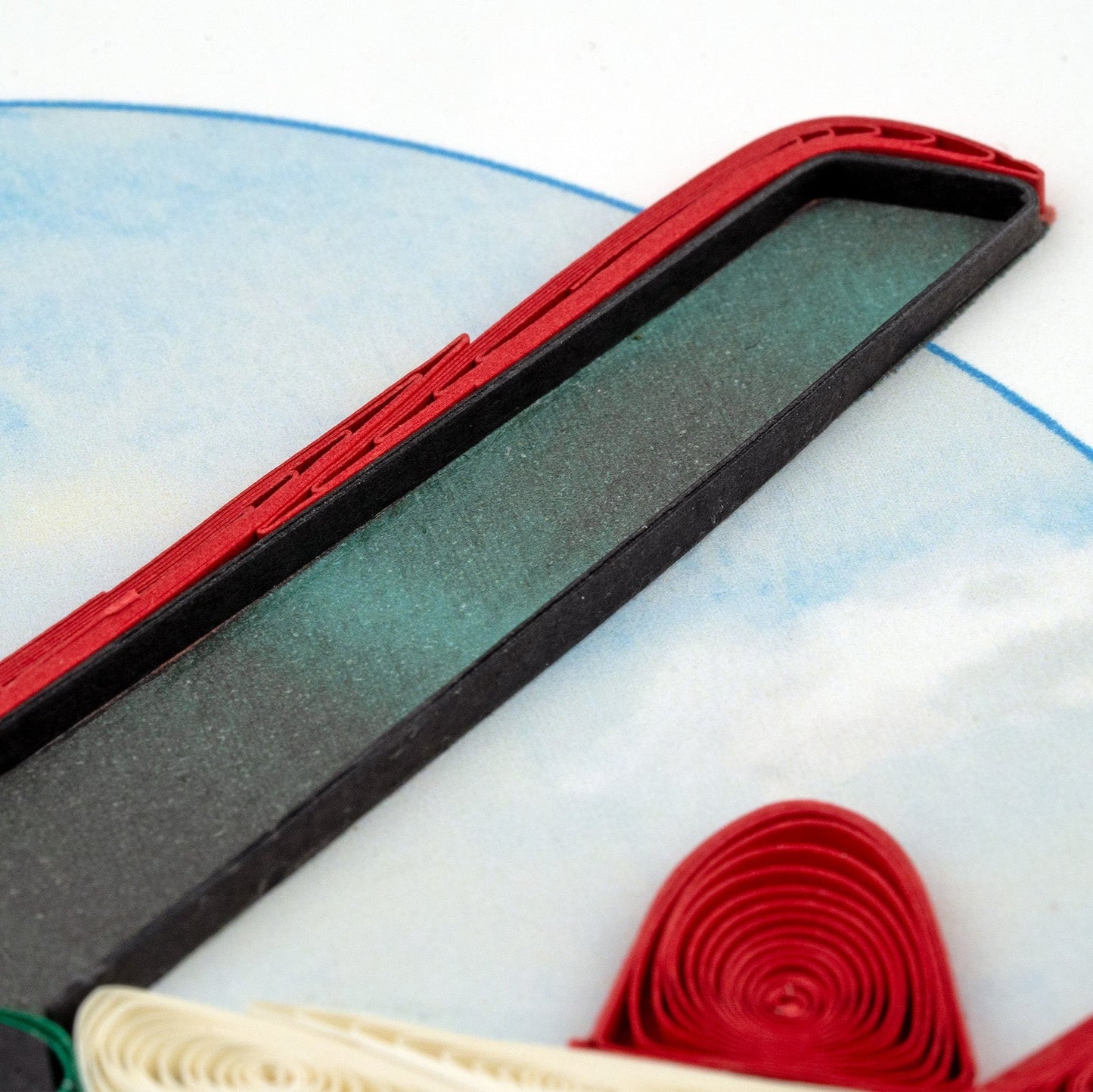 Father's Day Vintage Airplane Quilling Card