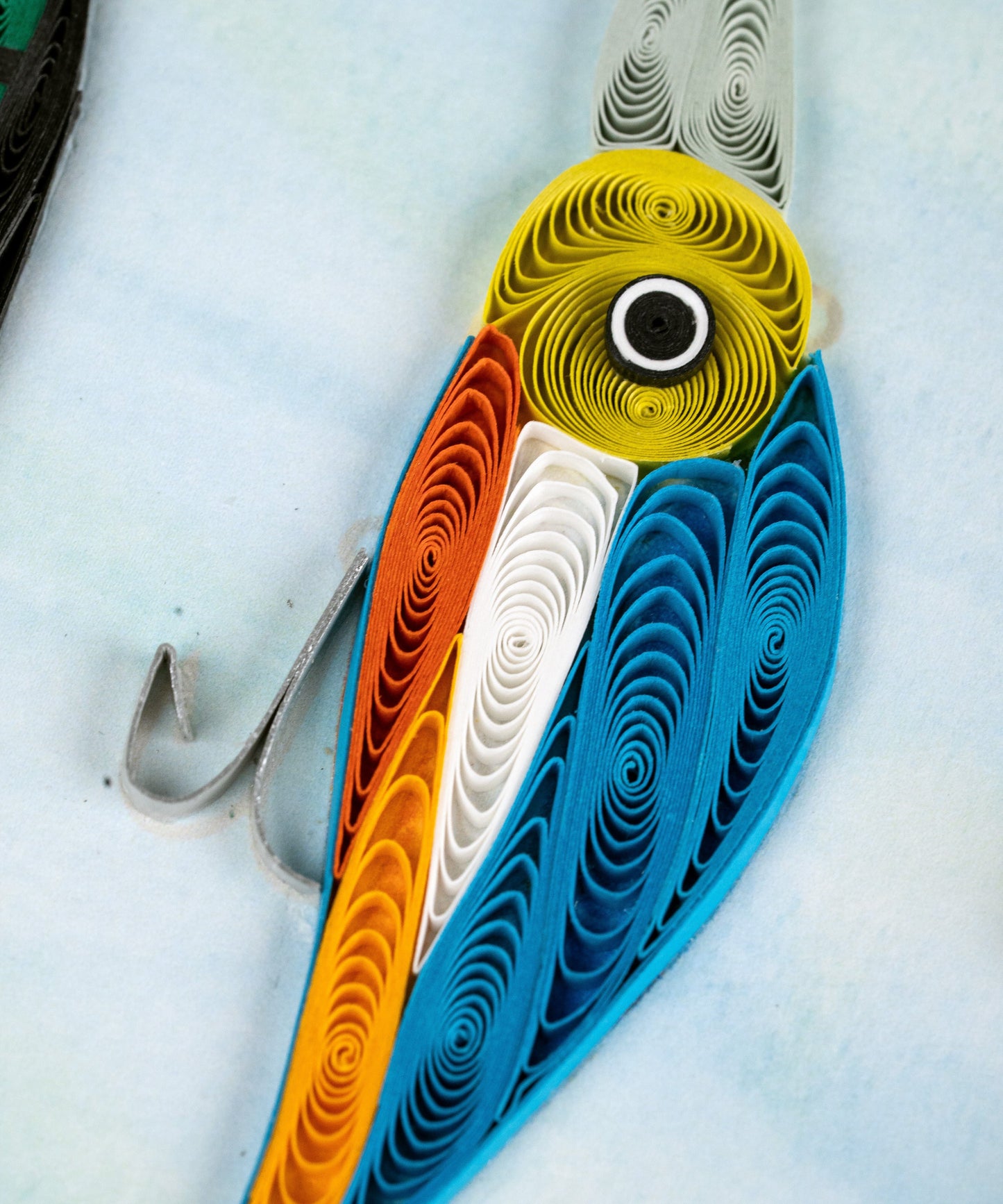 Fishing Lures Quilling Card