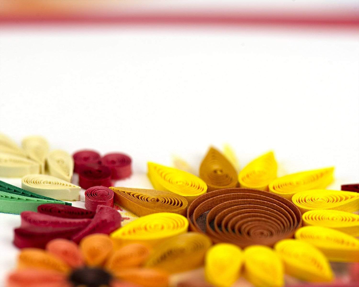 Floral Cornucopia Quilling Card