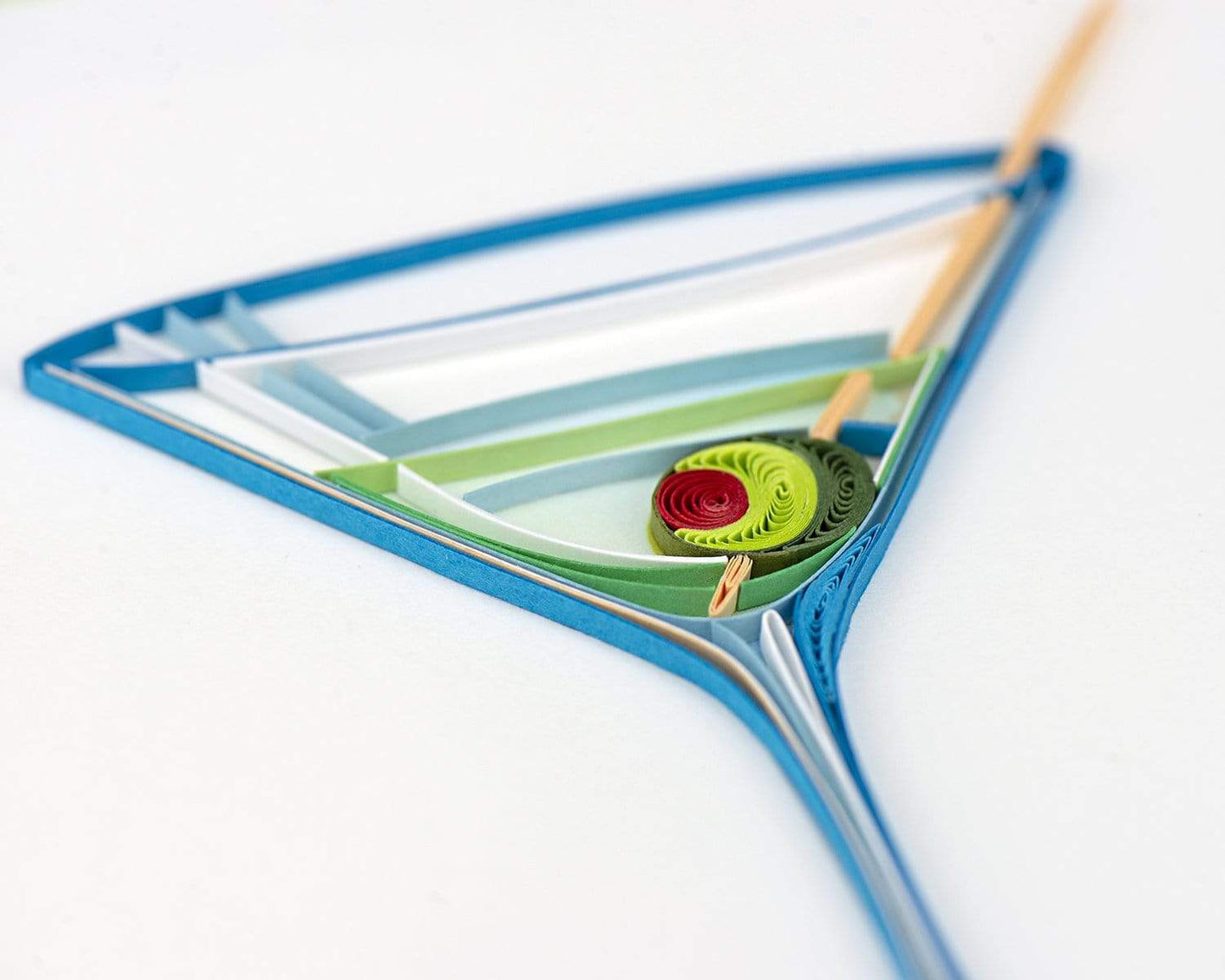 Gin Martini Quilling Card