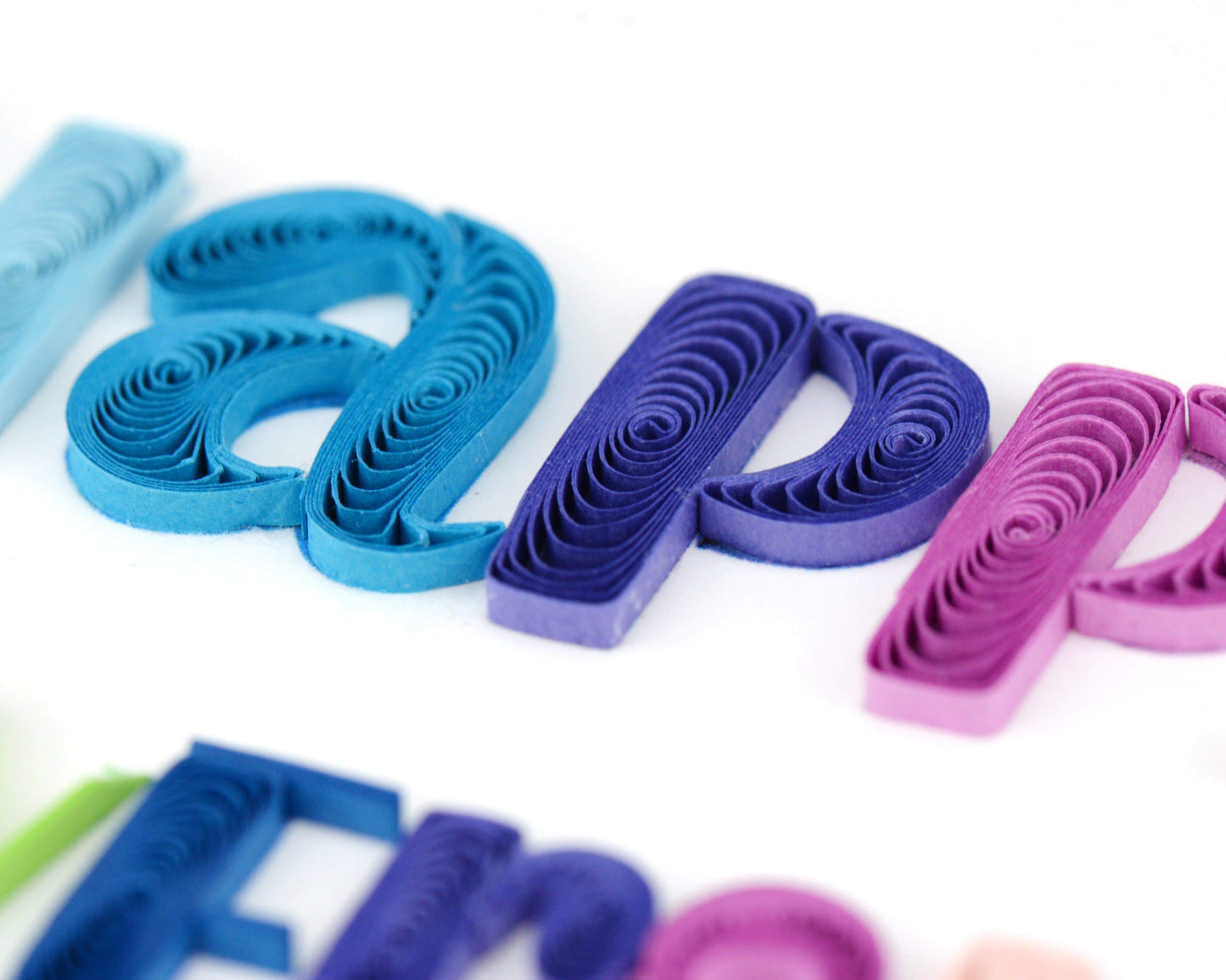 Quilled Happy Anniversary Card 1328325263439