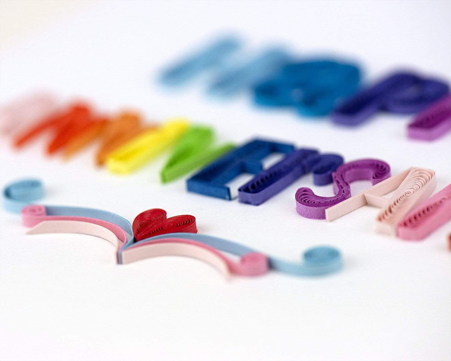 Quilled Happy Anniversary Card 1328325263439