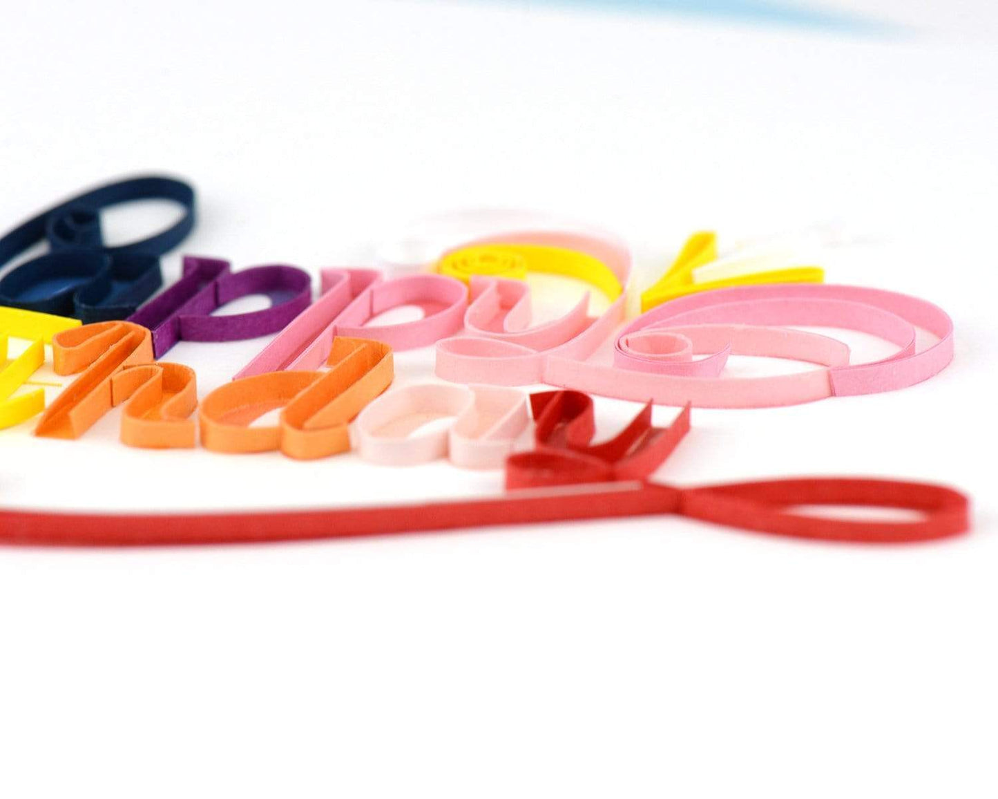 Happy Birthday Quilling Card