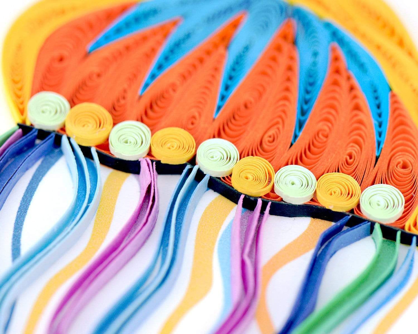 Jellyfish Quilling Card