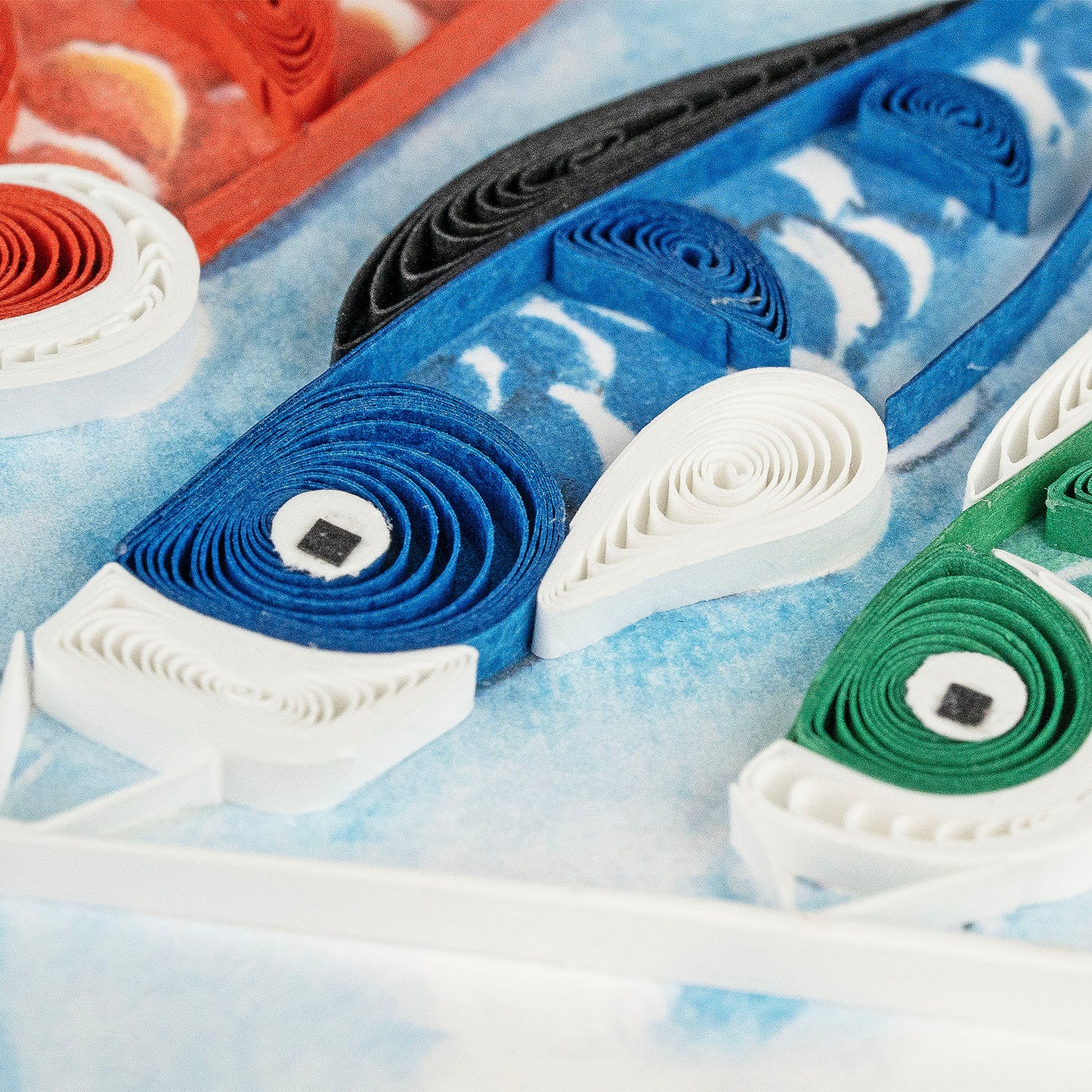 Koinobori Quilling Card