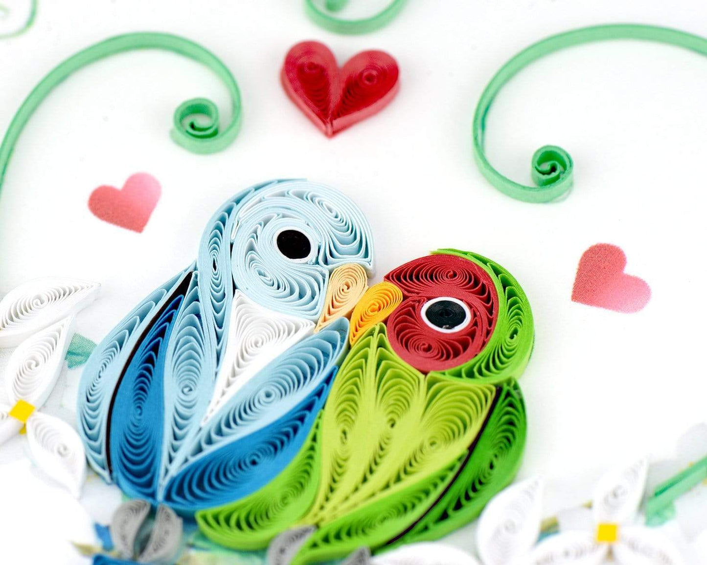 Love Birds Quilling Card