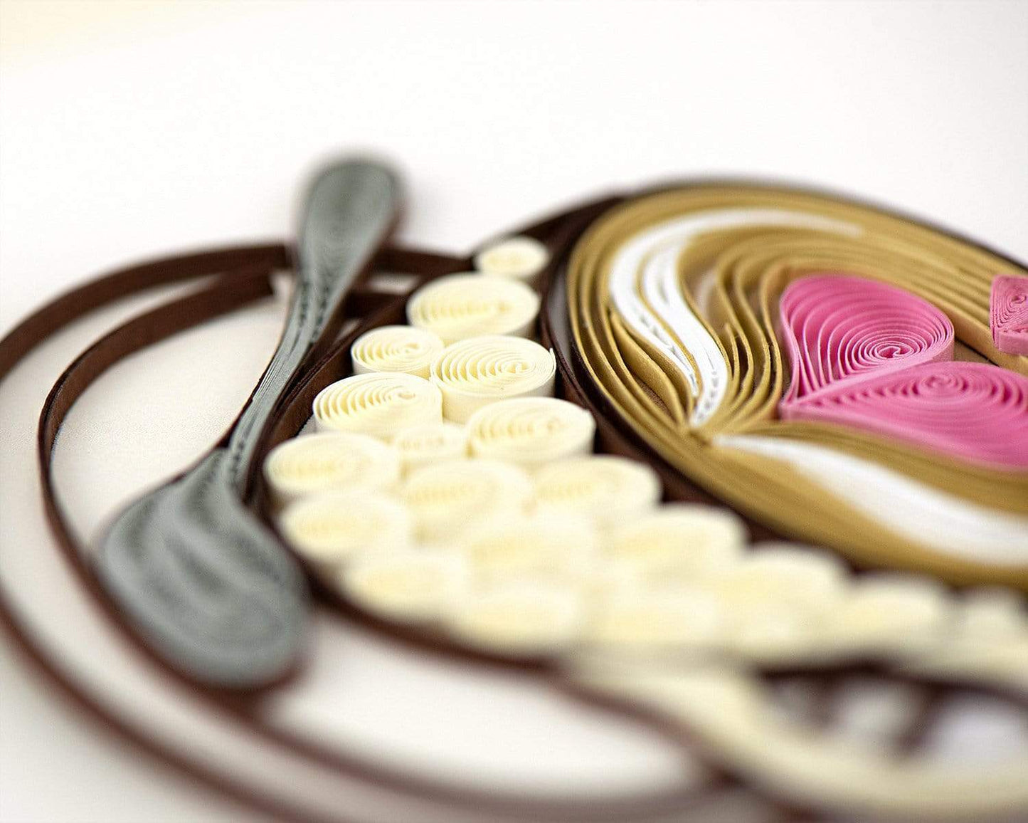 Love Latte Quilling Card