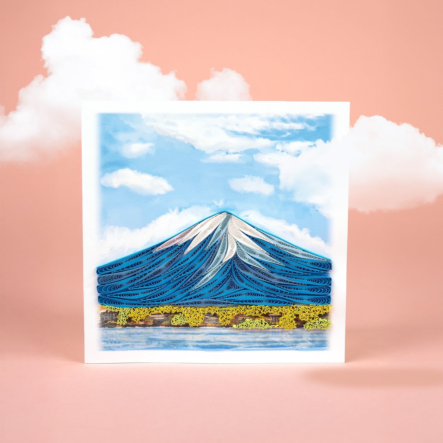 Mount Fuji Quilling Card