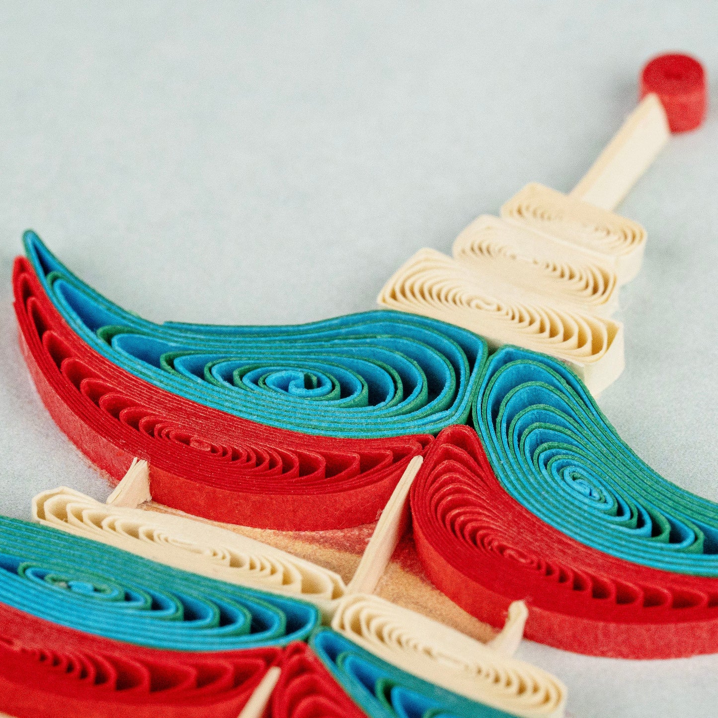 Pagoda Quilling Card