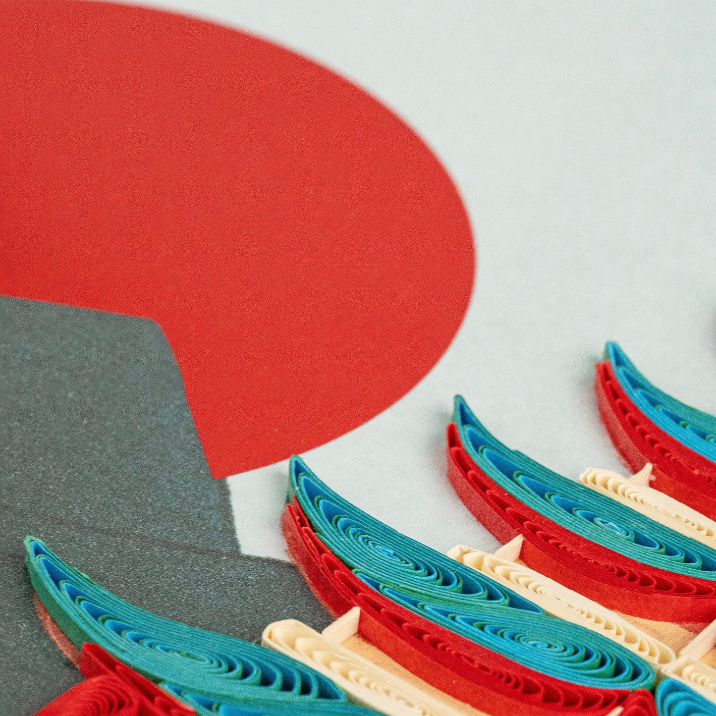 Pagoda Quilling Card