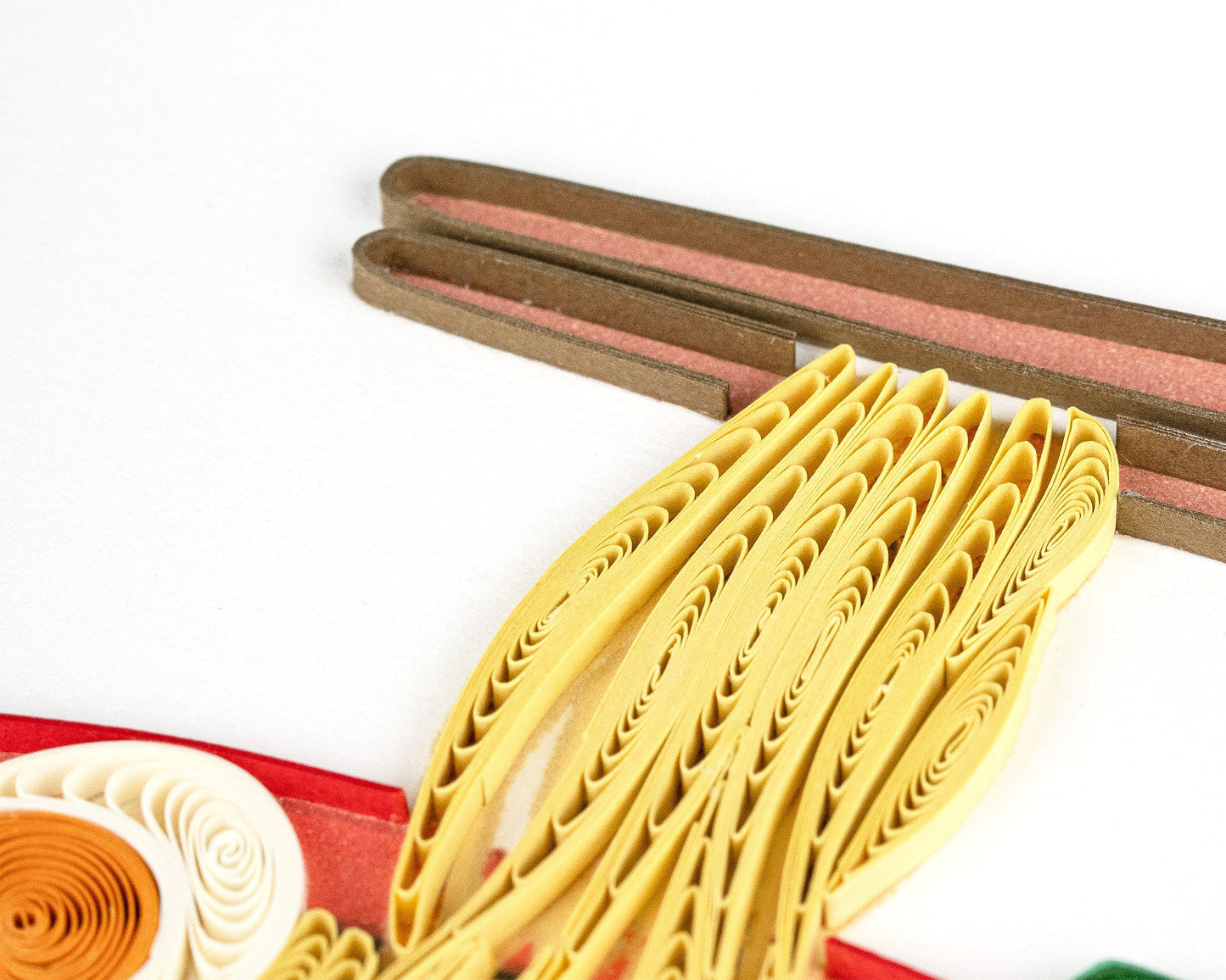 Ramen Bowl Quilling Card