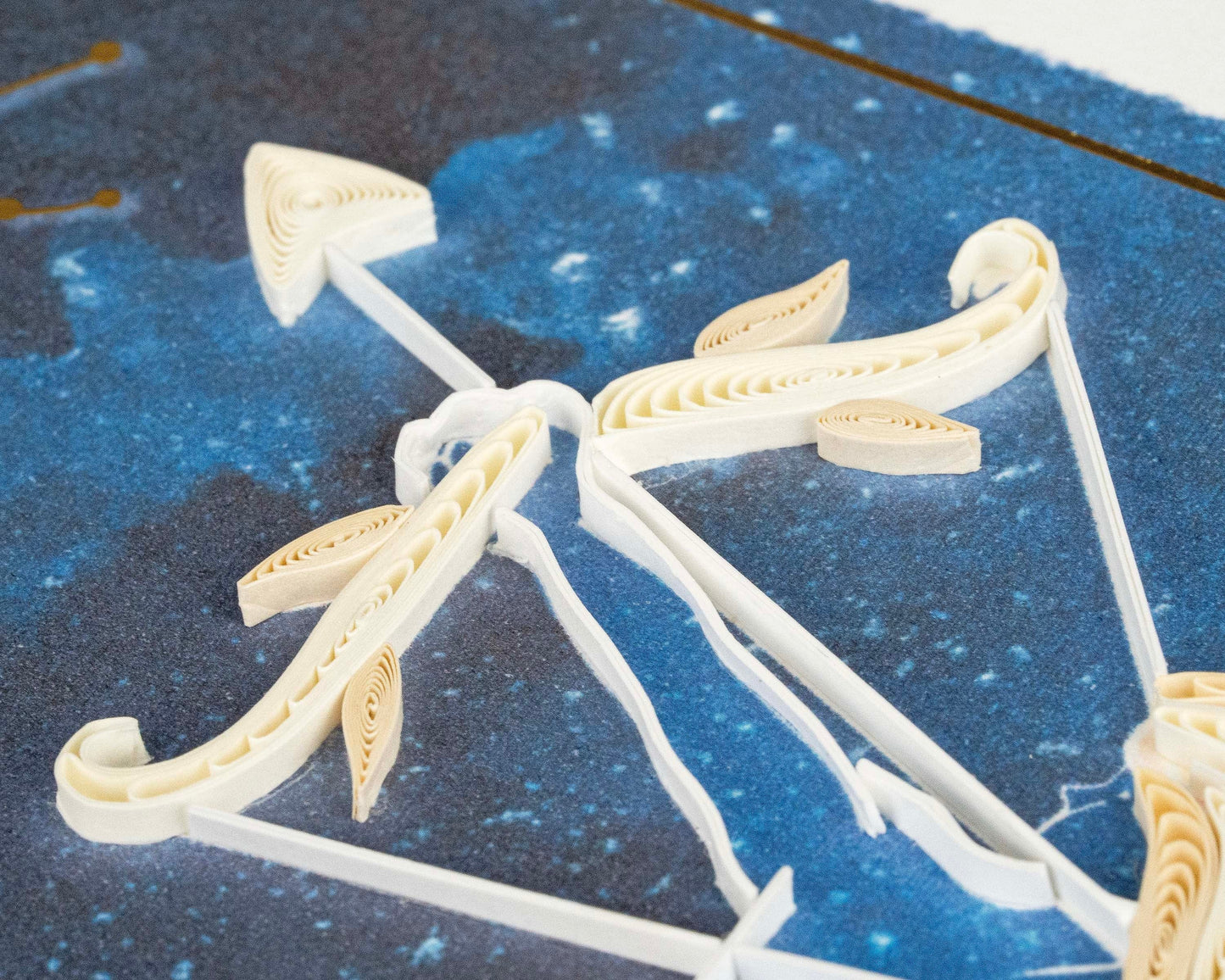 Sagittarius Quilling Card