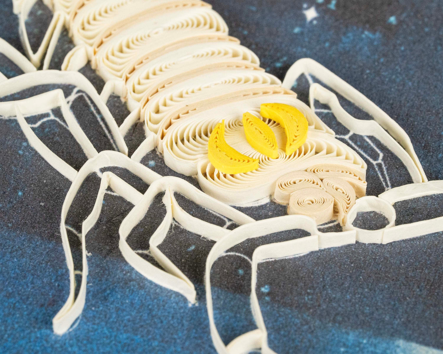 Scorpio Quilling Card