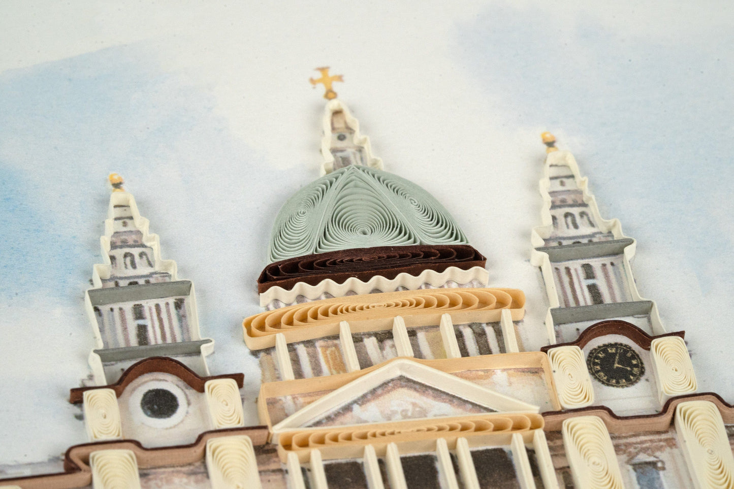 St Paul's Cathedral Quilling Card