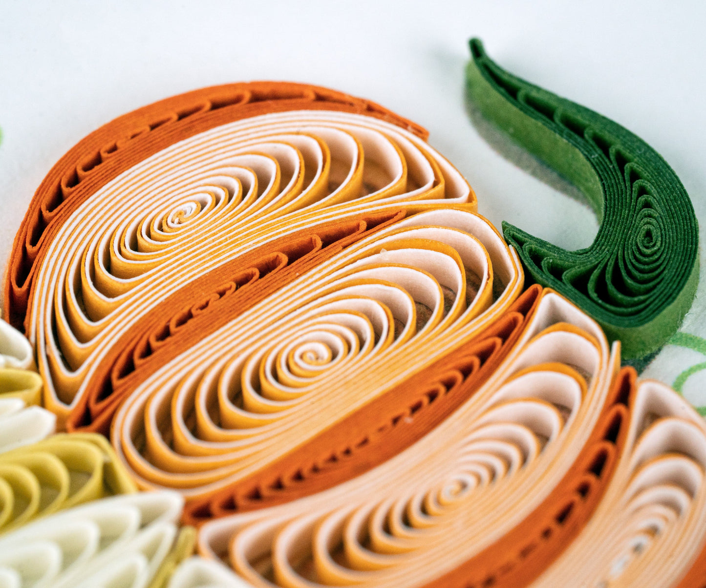 Stacked Pumpkins Quilling Card