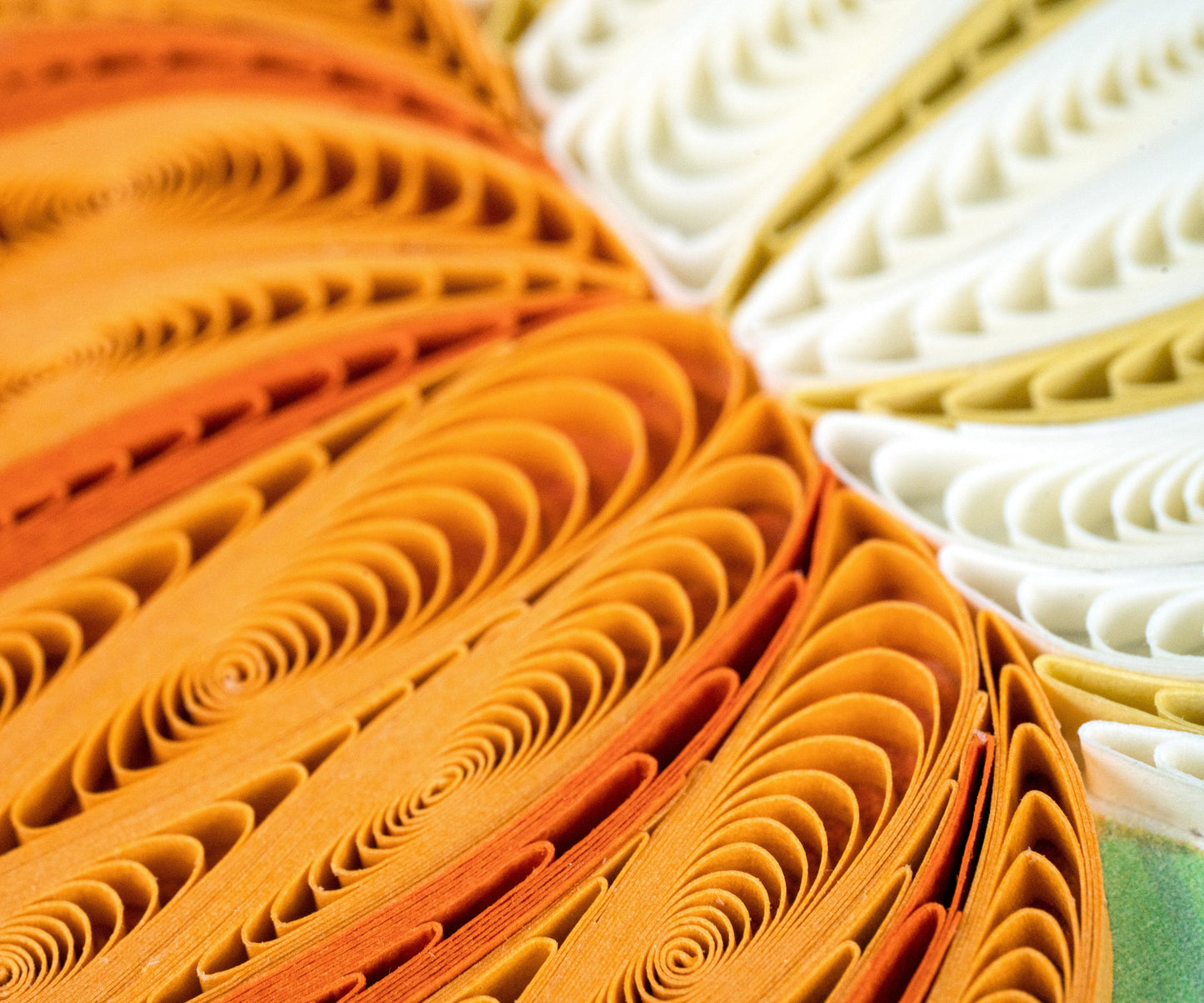 Stacked Pumpkins Quilling Card