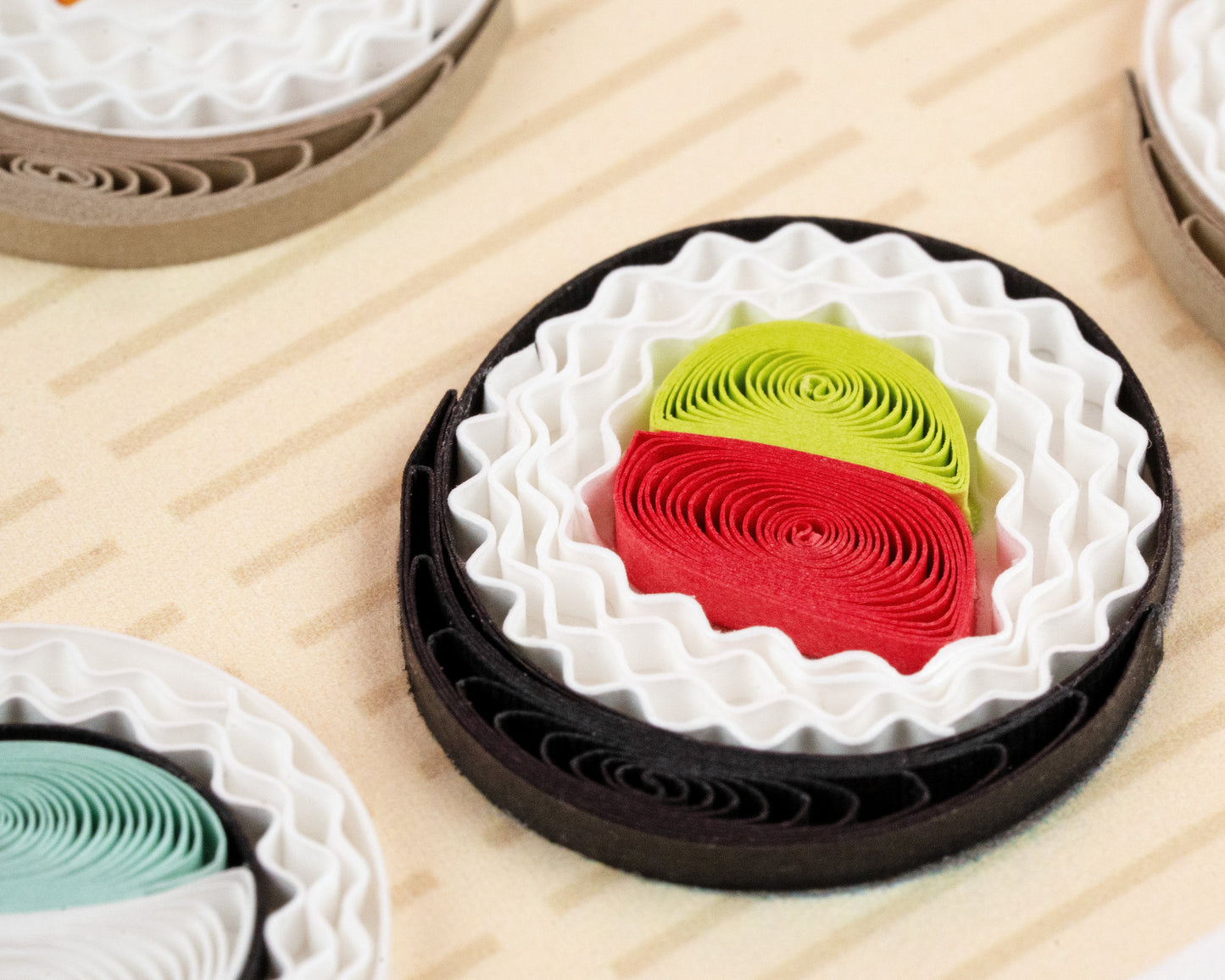 Sushi Quilling Card