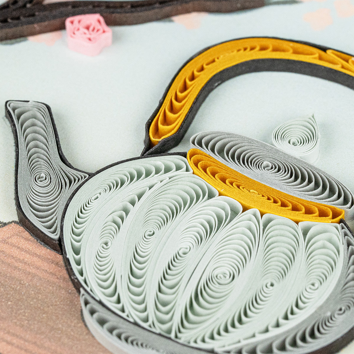 Tea Ceremony Quilling Card